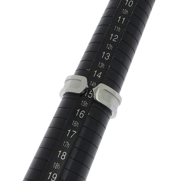 CARTIER Cartier C2 B4040500 K18 white gold No. 15 unisex ring - Picture 6 of 6